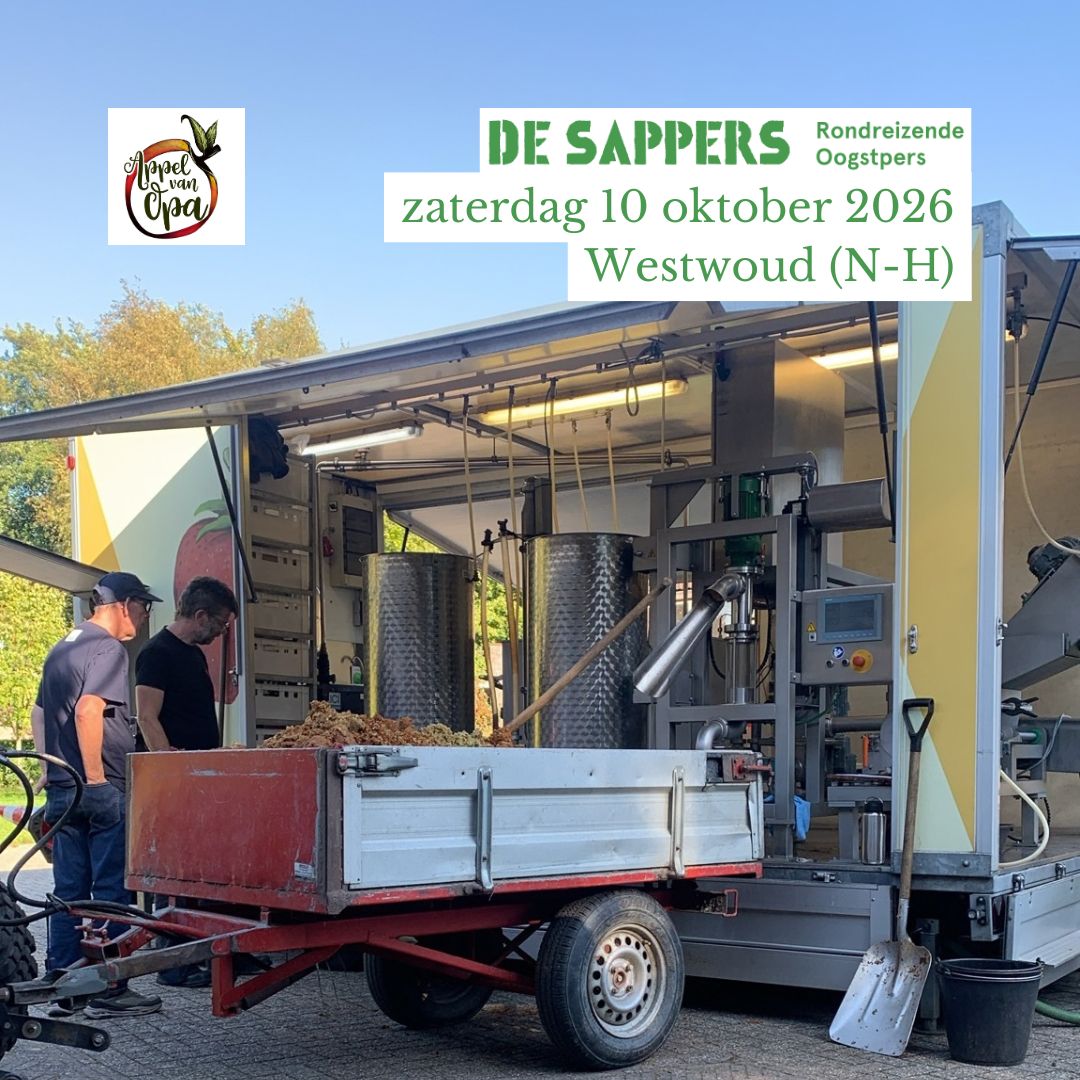 Persdag 'Westwoud (nabij Hoorn)' op zaterdag 10 oktober 2026