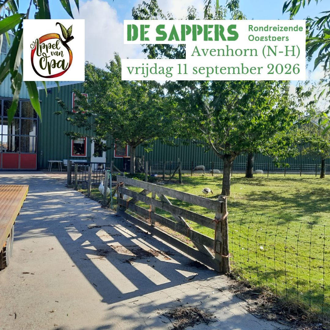 Persdag 'Avenhorn (Noord-Holland)' op vrijdag 11 september 2026