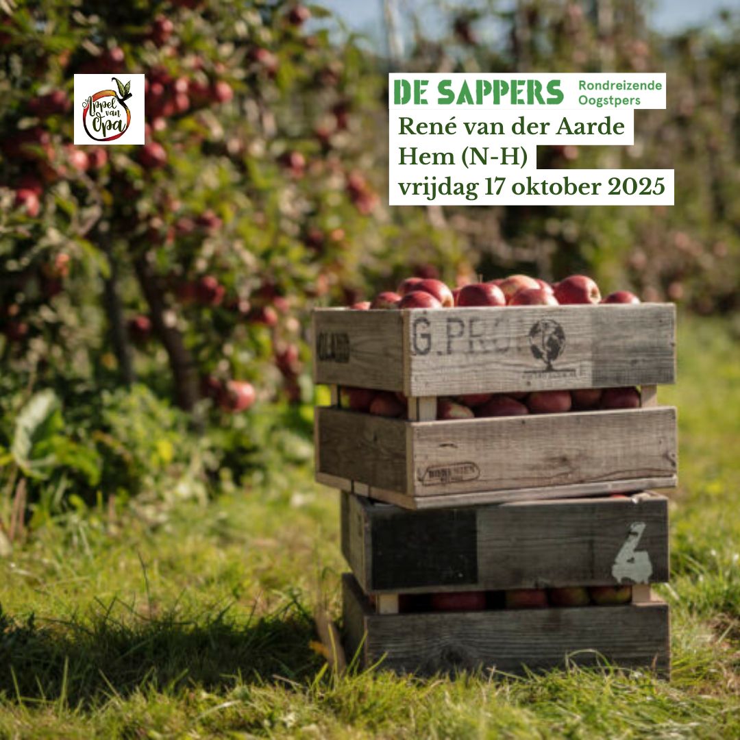 Persdag 'Hem (N-H), fruitteler René van der Aarde' op vrijdag 17 oktober 2025